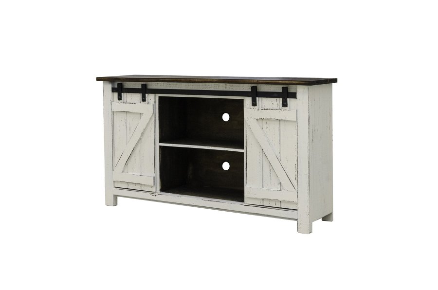 White Console Barndoor