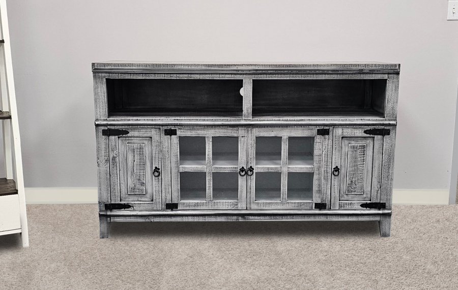 Grey Hacienda 72" TV Stand