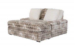 U8292 Marble Grey Chaise Lounge